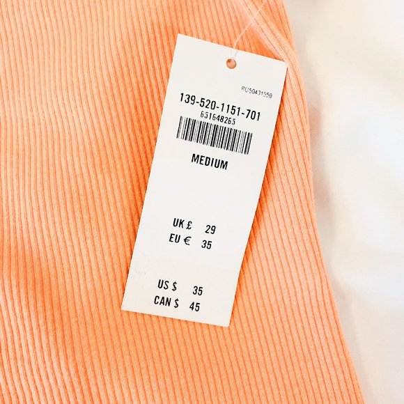 Abercrombie & Fitch Ribbed Twist Back Bodysuit - NWT - Picture 7 of 7